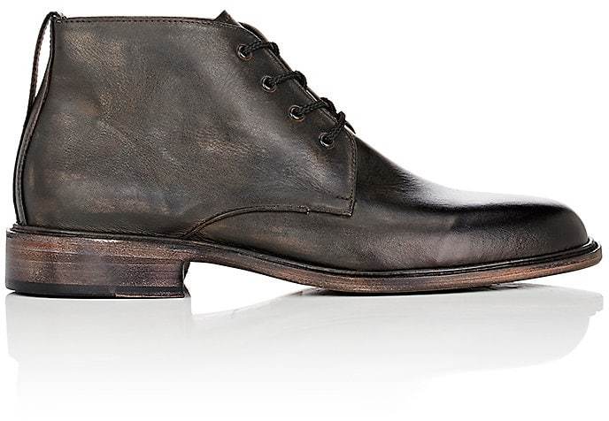 Men’s Burnished Leather Chukka Boots – Art of Being Female