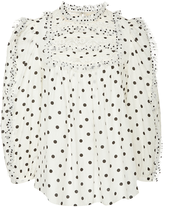 Bailey Polka Dot Blouse – Art of Being Female